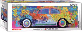 Dėlionė Eurographics Panoramic Beetle Splash 6010-5441, 99 cm x 33 cm, 1000 vnt., įvairių spalvų