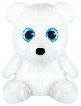 Mīkstā rotaļlieta Wild Planet Polar Bear, balta krās., 16 cm