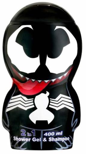 Bērnu dušas želeja un šampūns Air-Val Venom 3 D, 400 ml