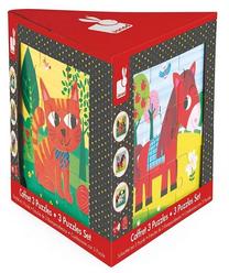 Dėlionė Janod 3 Puzzles Set, 27 vnt.
