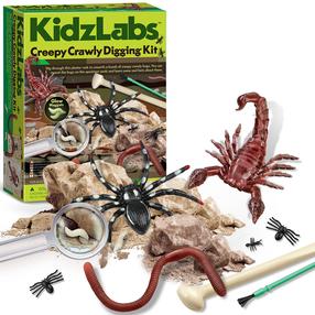 Набор для творчества 4M Creepy Crawly Digging Kit, многоцветный