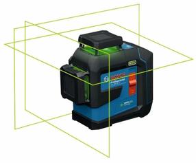 Лазерный нивелир Bosch GLL 80-33 G 0601065501, зеленый