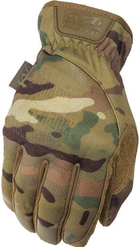 Рабочие перчатки Mechanix Wear FastFit Multicam FFTAB-78-008, коричневый цв./зеленый цв., S, 2 шт.