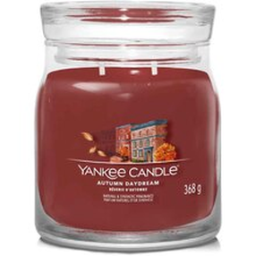 Žvakė, aromatinė Yankee Candle Autumn Daydream, 90 h, 567 g, raudona sp.