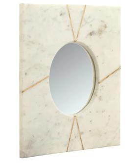 Veidrodis Kayoom Wall mirror Dexter 225 White, kabinamas