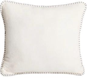 Dekoratīvs spilvena pārvalks Homla Elvana 782671, balta krās., 45 cm x 45 cm
