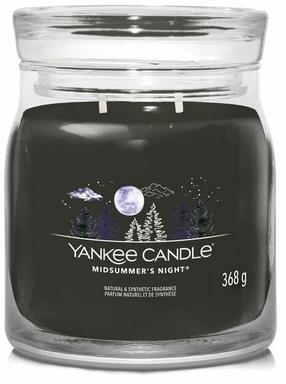 Свеча, ароматическая Yankee Candle Signature Midsummer's Night, 35 - 50 час, 368 г, коричневый цв.