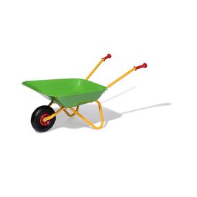 Тачка, детские Rolly Toys, пластик/металл, зеленый цв.