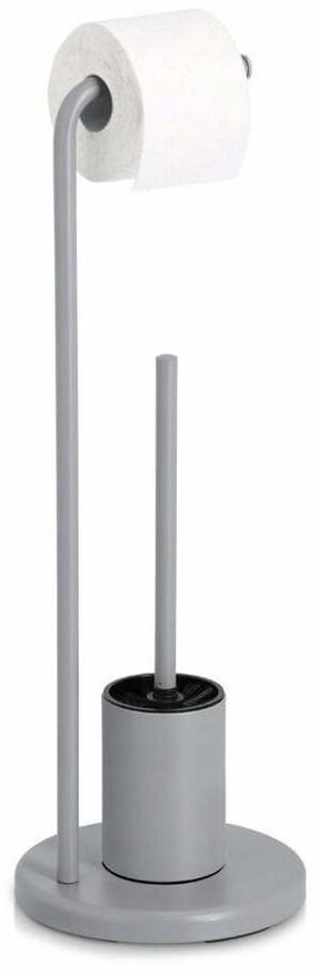 Tualeto reikmenų stovas Zeller Vetro, pilka sp., 22 cm x 63 cm x 22 cm