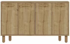 Konsolinis staliukas Kalune Design Venedik, sapphire oak sp., 29.6 cm x 120 cm x 73.6 cm