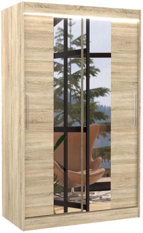 Spinta ADRK Santos, sonoma ąžuolo sp., 58 cm x 120 cm x 200 cm