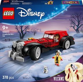 Konstruktor LEGO® Disney Cruella De Vili auto 43277, 378 tk