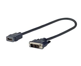 Kaabel Vivolink Pro PRODVIADAPHDMI DVI-M, HDMI female, 0.2 m, must v.