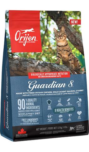 Sausas kačių maistas Orijen Guardian 8, 1.8 kg