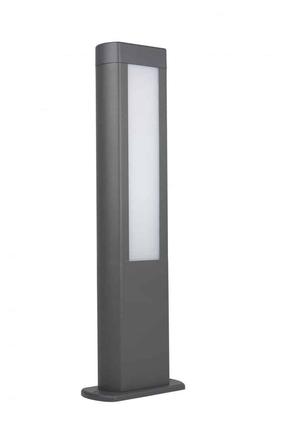 Brīvi stāvošs āra gaismeklis Su-Ma Evo GL15402, 8W, LED, IP54, tumši pelēka krās., 11 cm x 50 cm