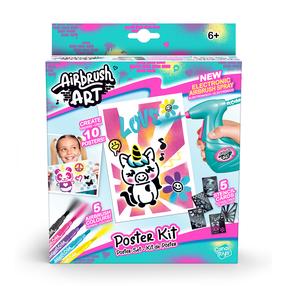 Набор для рисования Airbrush Art Posters, многоцветный