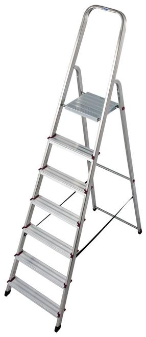 Trepes vienpusējās mājsaimniecības trepes Krause Corda, 340 cm, 145 cm