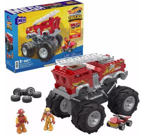 Konstruktors Mattel Mega Bloks Hot Wheels 5-Alarm Fire Truck HHD19, 284 gab.