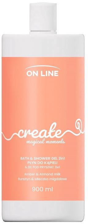 Vannas želeja On Line Create Magical Moments Amber & Almond Milk, 900 ml