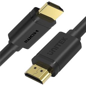 Kabelis Unitek HDMI -HDMI 4K@60Hz HDMI, HDMI, 0.5 m, melna krās.
