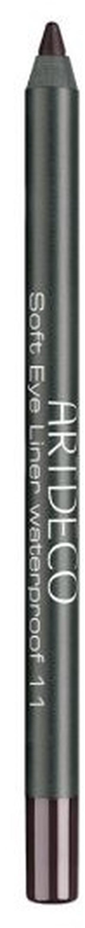 Карандаш для глаз Artdeco Soft Eye Liner Waterproof, 1.2 г, темно-коричневый цв. 11 deep forest brown