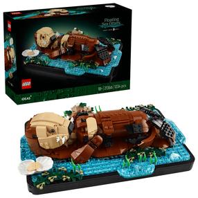 Konstruktorius LEGO® Ideas Plūduriuojančios jūrinės ūdros 21366, 1234 vnt.