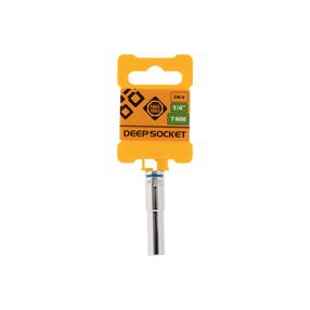 Garā skrūves galviņa Forte Tools 1056, 7 mm, 1/4", Ø7 mm