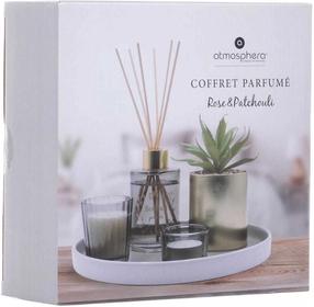 Namų kvapas, rinkinys Atmosphera Vegetal Rose & Patchouli
