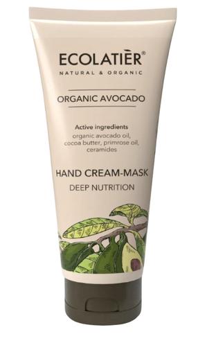 Kätekreem Ecolatier Organic Avocado Mask Deep Nutrition, 100 ml