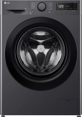 Pesumasin LG F2WR508SBM, 8 kg, middle black v.