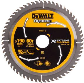 Saeketas Dewalt DT99564-QZ, 190 mm x 30 mm