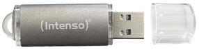 USB atmintinė Intenso Jet Line, sidabro sp., 256 GB