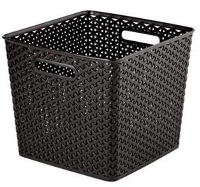Kandekorv Curver, pruun v., 32.5 x 32.5 x 28 cm