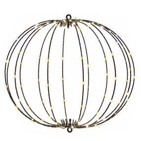 LED girliandos burbulas Springos CL1235 su LED apšvietimu, 57 cm, balta sp.