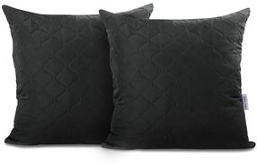 Pagalvės užvalkalas Restilo Axel, juoda, 40 cm x 40 cm