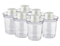 Indelis pieno mišinukams Tommee Tippee Closer To Nature Formula Milk Powder Dispensers, 260 ml, 0 mėn., plastikas, skaidri sp.