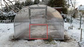Siltumnīcas durvis Klasika 930885B, 1 m x 1 m