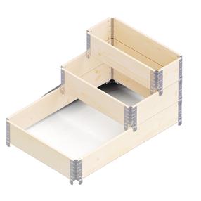 Paceļama dobe Upyard RSB Natural, 120 cm x 80 cm x 58.5 cm