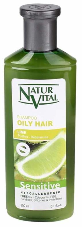 Šampoon Natur Vital Oily Hair Sensitive, 300 ml