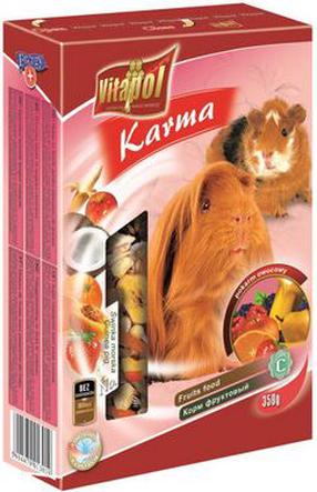 Väikeloomade toit Vitapol Fruits, merisigadele, 0.35 kg