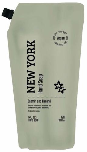 Skystas muilas, papildymas su glicerinu RTH City New York, migdolai/jazminas, 1000 ml