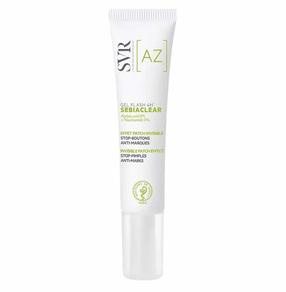 Veido gelis SVR Sebiaclear Flash 4H, 15 ml