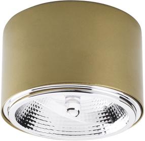 Lampa griesti TK Lighting Moris 078250 VERNERS_VT.078250, GU10, 1 x 7 W, dzeltena krās. / caurspīdīga krās.