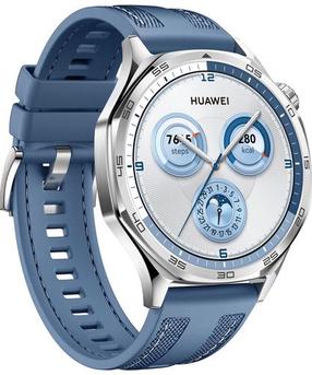 Išmanusis laikrodis Huawei Watch GT 5 46mm Vili-B19F, mėlyna sp./sidabro sp.