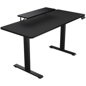 Datorspēļu galds regulējams augstums Cougar E-Star, 140 cm x 60 cm, 75 cm, melna krās.