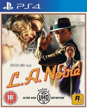 PlayStation 4 (PS4) spēle Rockstar Games L.A. Noire, angļu