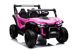 Детский электромобиль Lean Toys S618, розовый цв.