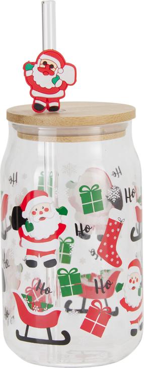 Krūze ar salmiņu CD4100560, daudzkrāsaina/(krāsa/dizains tiek izvēlēts nejauši), 0.5 l
