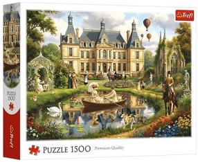 Pusle Trefl Palace On The Water, 58 cm x 85 cm, 1500 tk, mitmevärviline