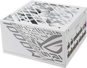 Блок питания Asus ROG Strix Platinum White Edition 1000 Вт, 13.5 см